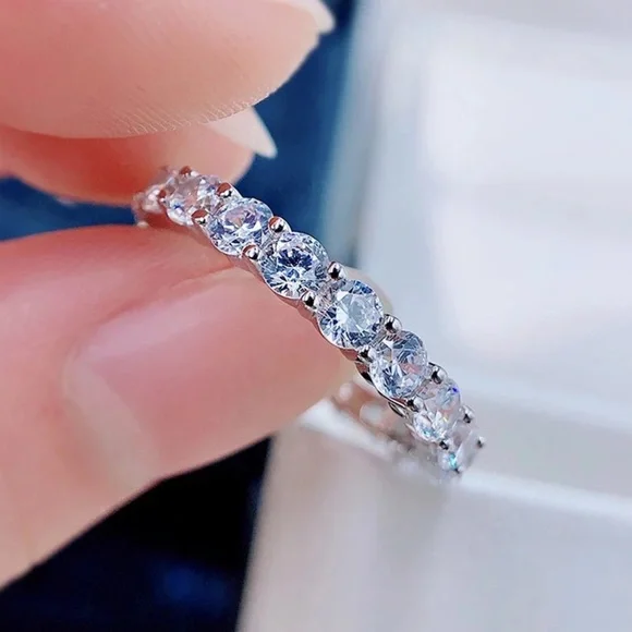 Sterling Silver Eternity Ring